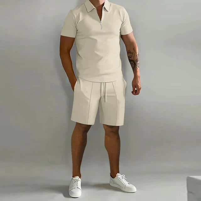 Luxuriöses Polo und Shorts Sommerset cheren