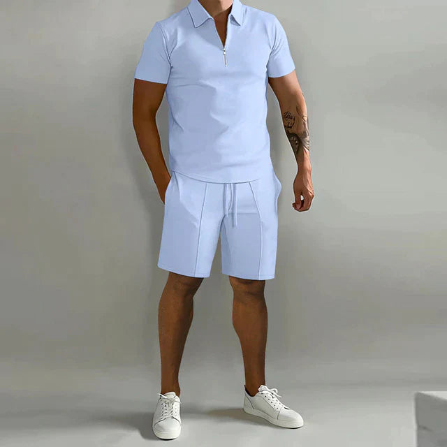 Luxuriöses Polo und Shorts Sommerset cheren