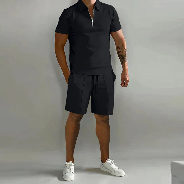 Luxuriöses Polo und Shorts Sommerset cheren