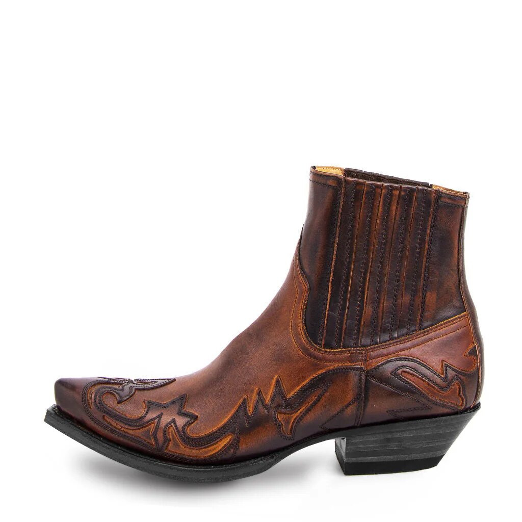 Sara | Leder Western Cowboy Stiefel