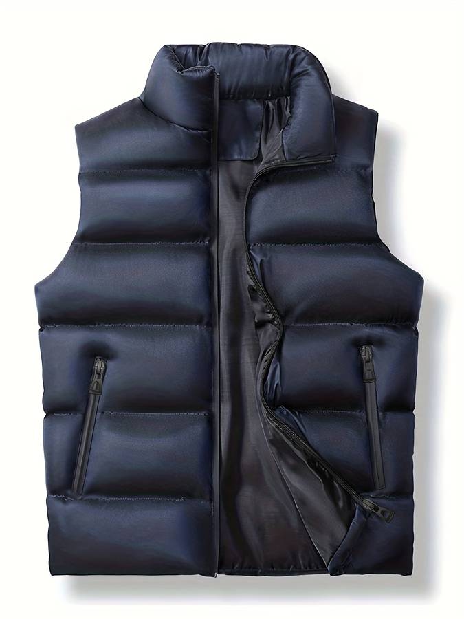 Herren Zip-Up Bodywarmer