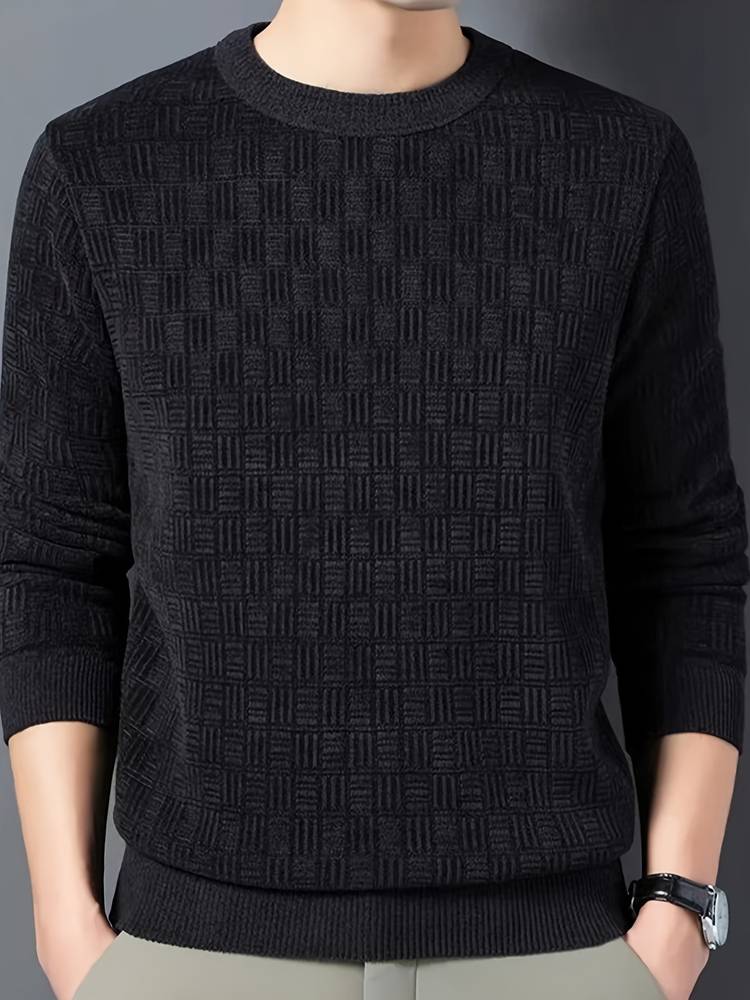 Modischer langärmeliger Pullover