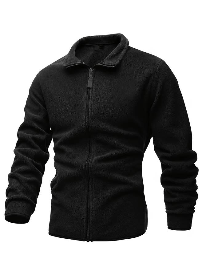 Herren Zip-Up Fleece-Weste