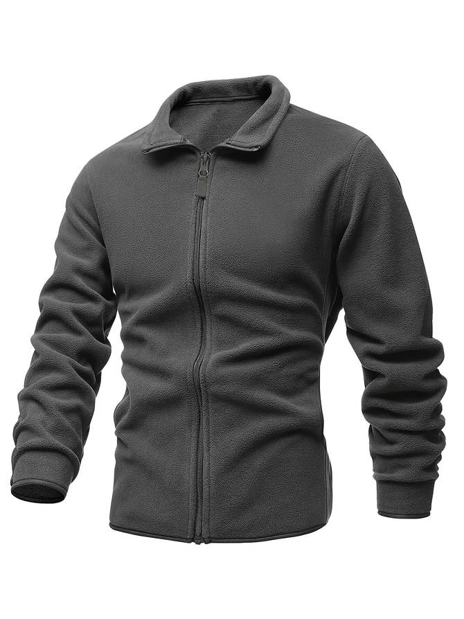 Herren Zip-Up Fleece-Weste