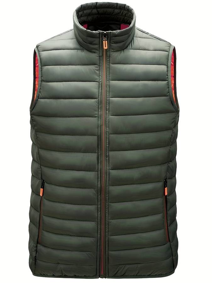 Bodywarmer mit hohem Kragen