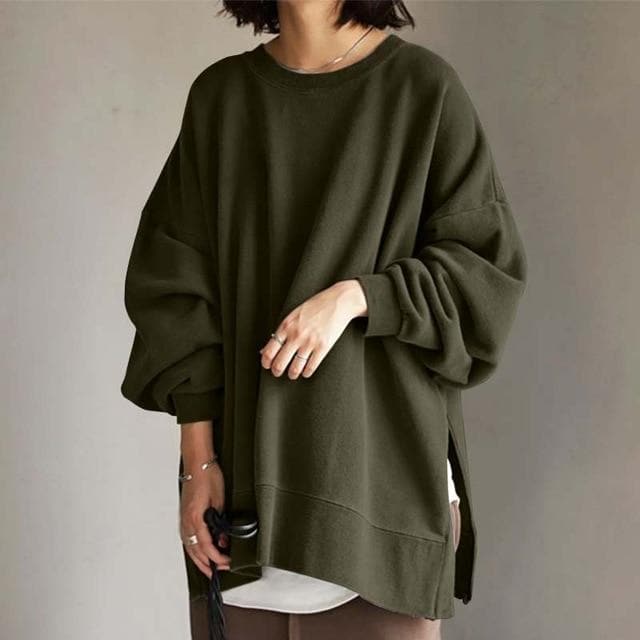 Kalilah - Lässiger Pullover in Übergröße