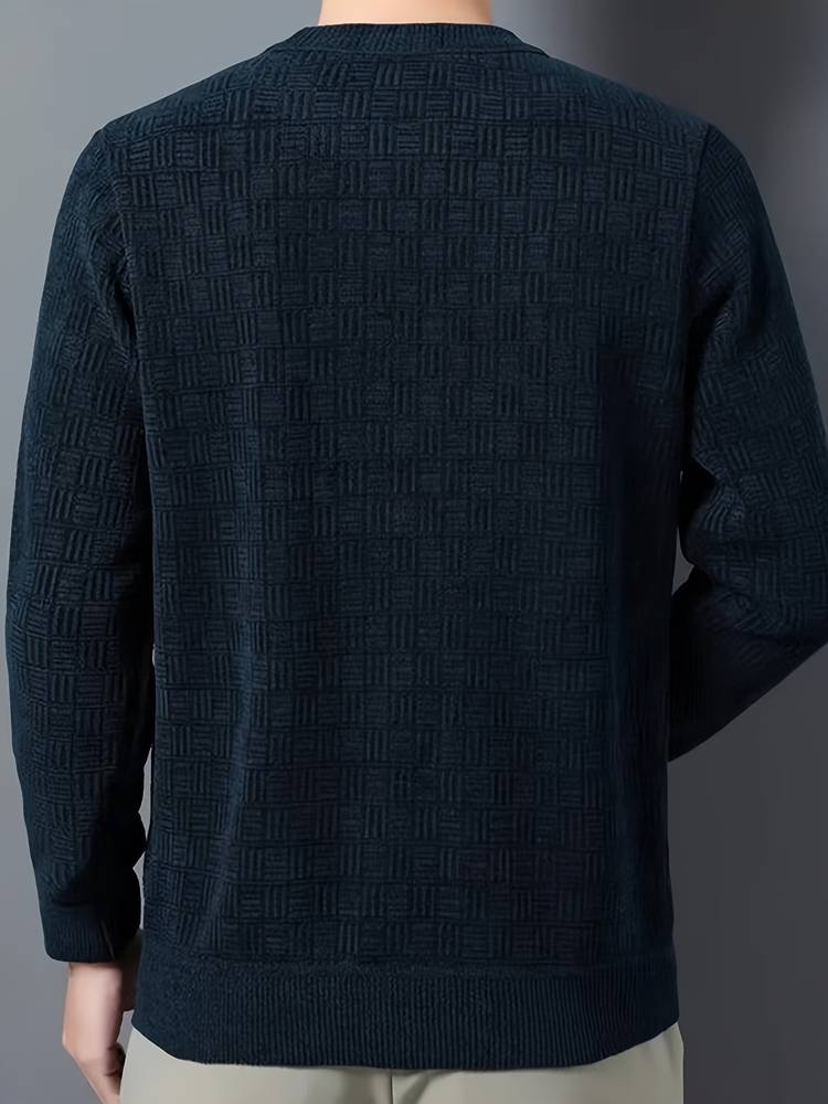 Modischer langärmeliger Pullover