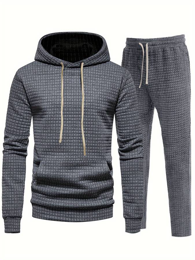 Lässige Hose & Kapuzenpulli-Set