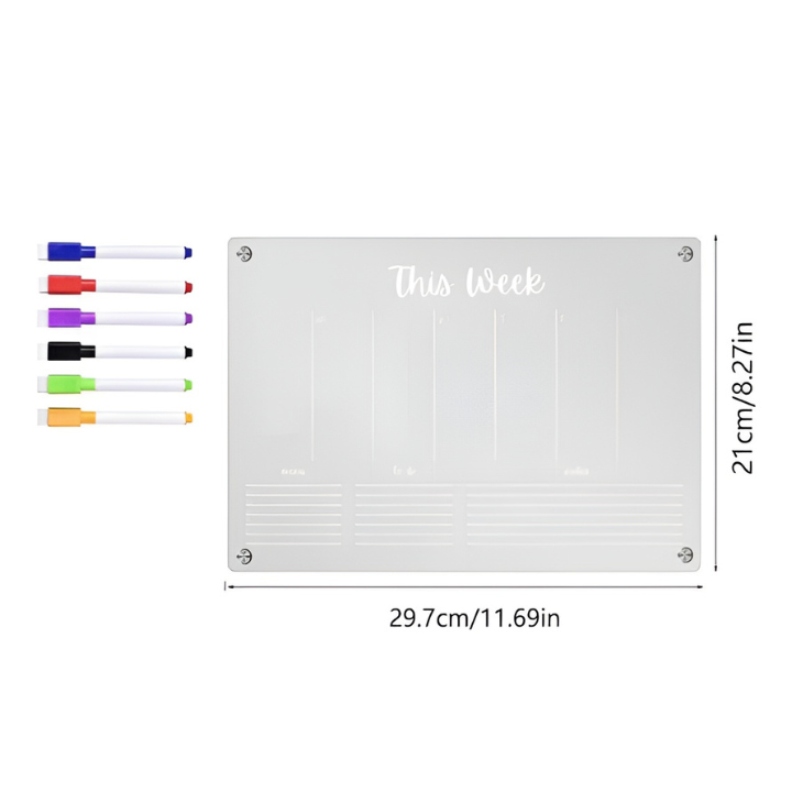 50% Rabatt | MemoBoard™ Organisiere deinen hektischen Zeitplan!