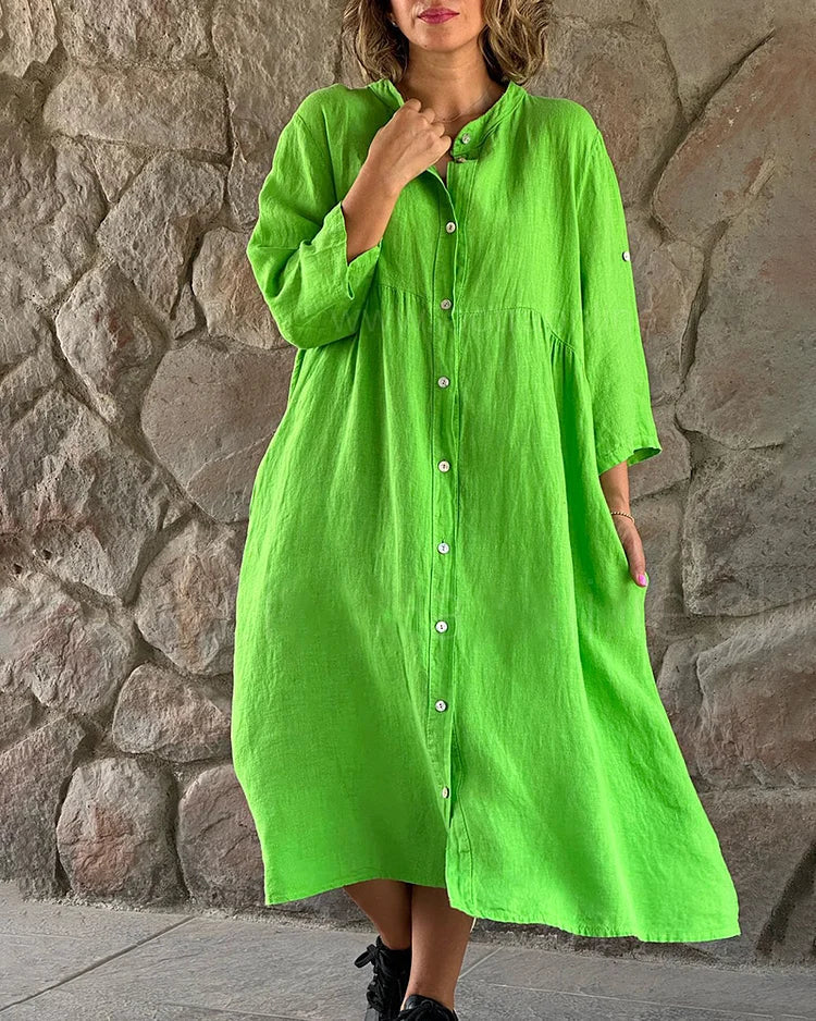 Leslie | Shirt Dress - modisches Sommerkleid