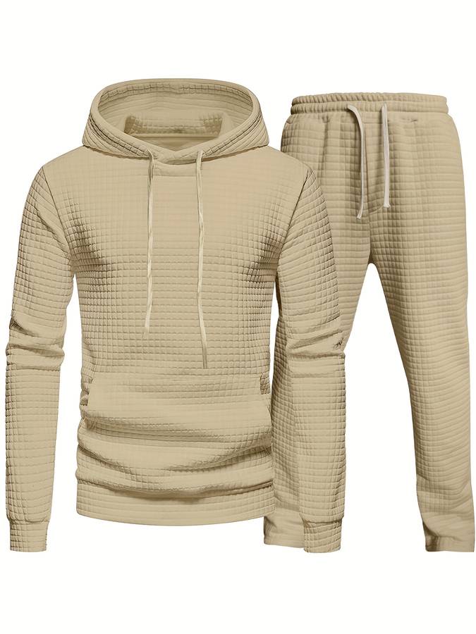 Lässige Hose & Kapuzenpulli-Set