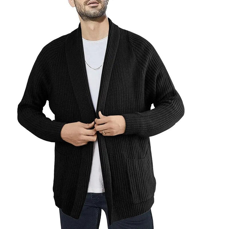 Dario | Herren Strickjacke mit Taschen