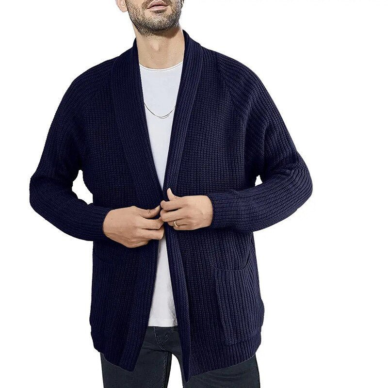 Dario | Herren Strickjacke mit Taschen