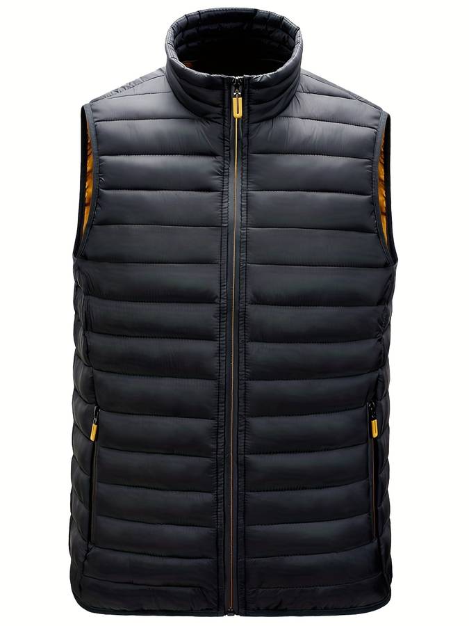 Bodywarmer mit hohem Kragen