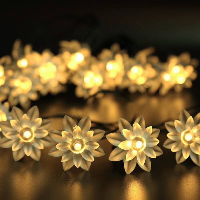 50% Rabatt | LotusGlow™ Solar Lotusblumen Lichter