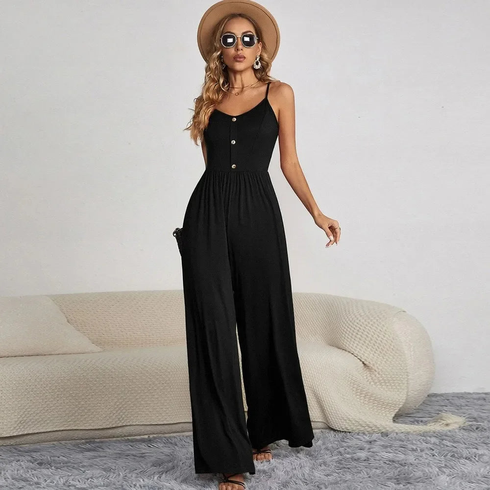 Jumpsuit mit weitem Bein | Peri