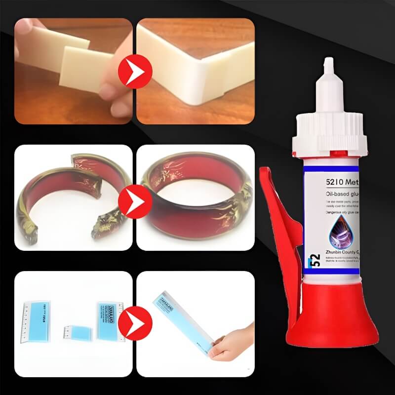 1+1 Gratis | RepairGlue™ Mehrfach-Werkstoff Reparaturklebstoff