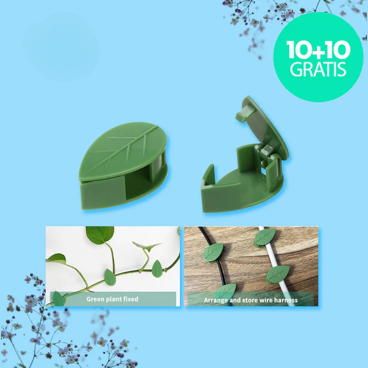 1+1 Gratis | LeafClip™️ Pflanzenklammer-Haken ( 10+10 Gratis )