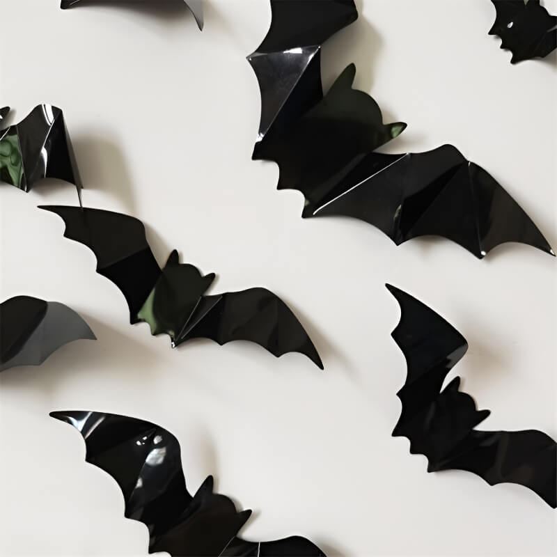 50% Rabatt | BatWall™ Halloween 3D Fledermaus Wanddekoration (48er Satz)