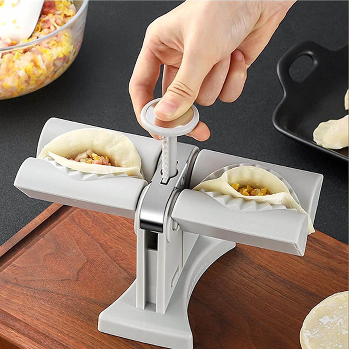 50% Rabatt | DumplingMaker™️ Doppelkopf-Knödelmaschine