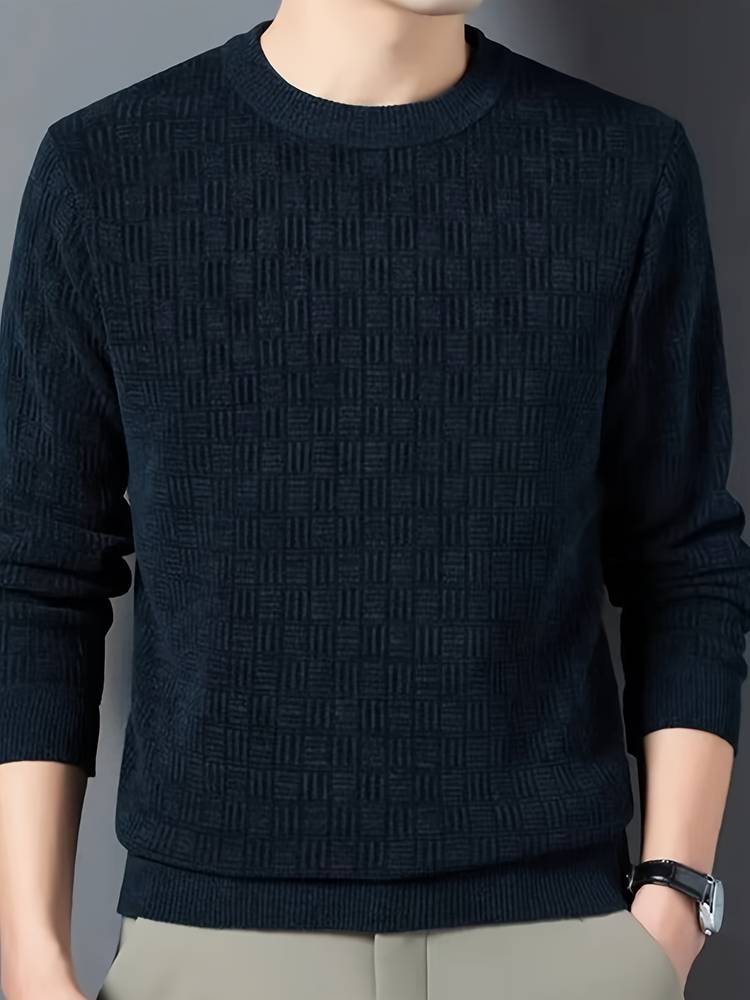 Modischer langärmeliger Pullover