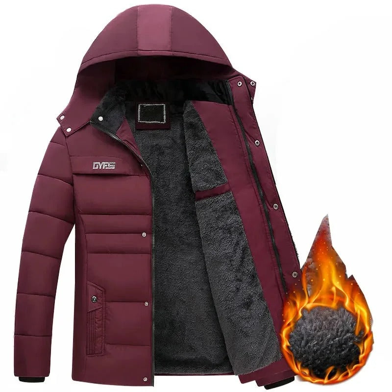 Winddichte Winterjacke für Männer