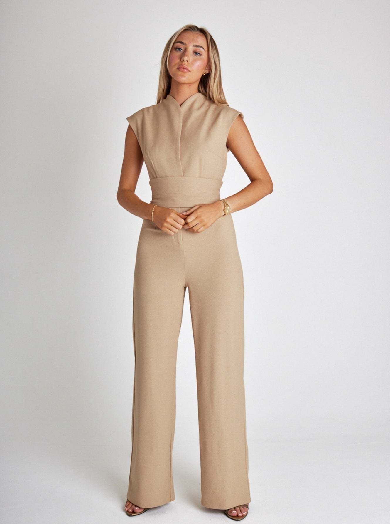 Daisy Women's Jumpsuit mit weitem Bein