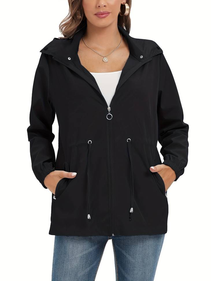 Lässige Zip-Up Jacke