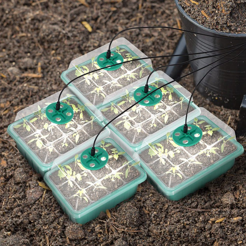 GrowPro™ Seed Starter Trays mit Wachstumslicht