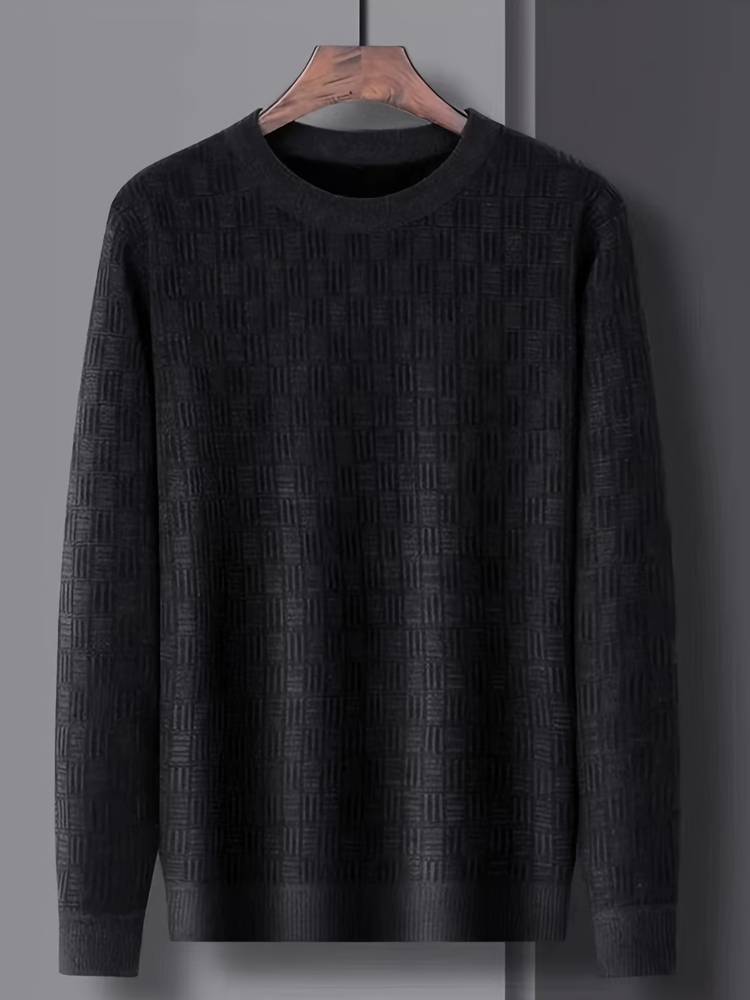 Modischer langärmeliger Pullover