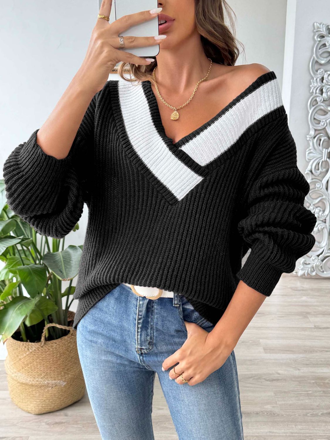 Zoe - Trendiger und Lässiger Herbst Pullover für Damen