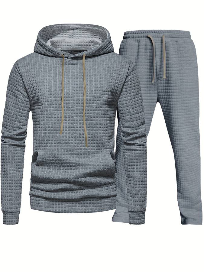 Lässige Hose & Kapuzenpulli-Set