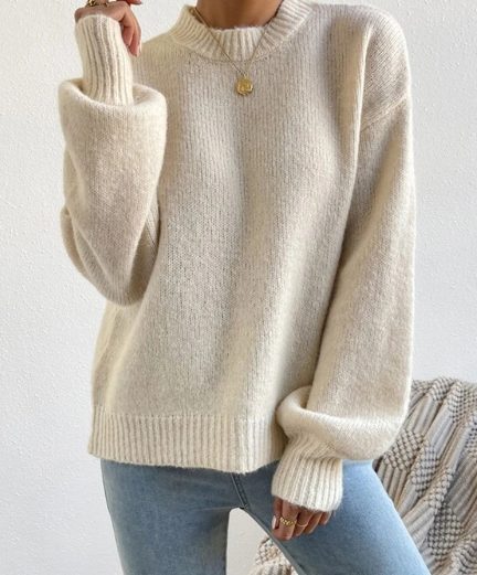 Willa - Klassischer Herbst-Strickpullover für Damen