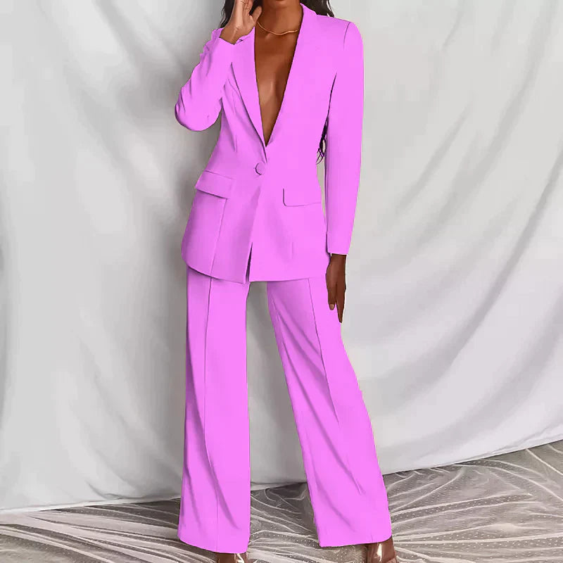 JESIKA | Stilvolles Set bestehend aus edlem Blazer und eleganter Hose