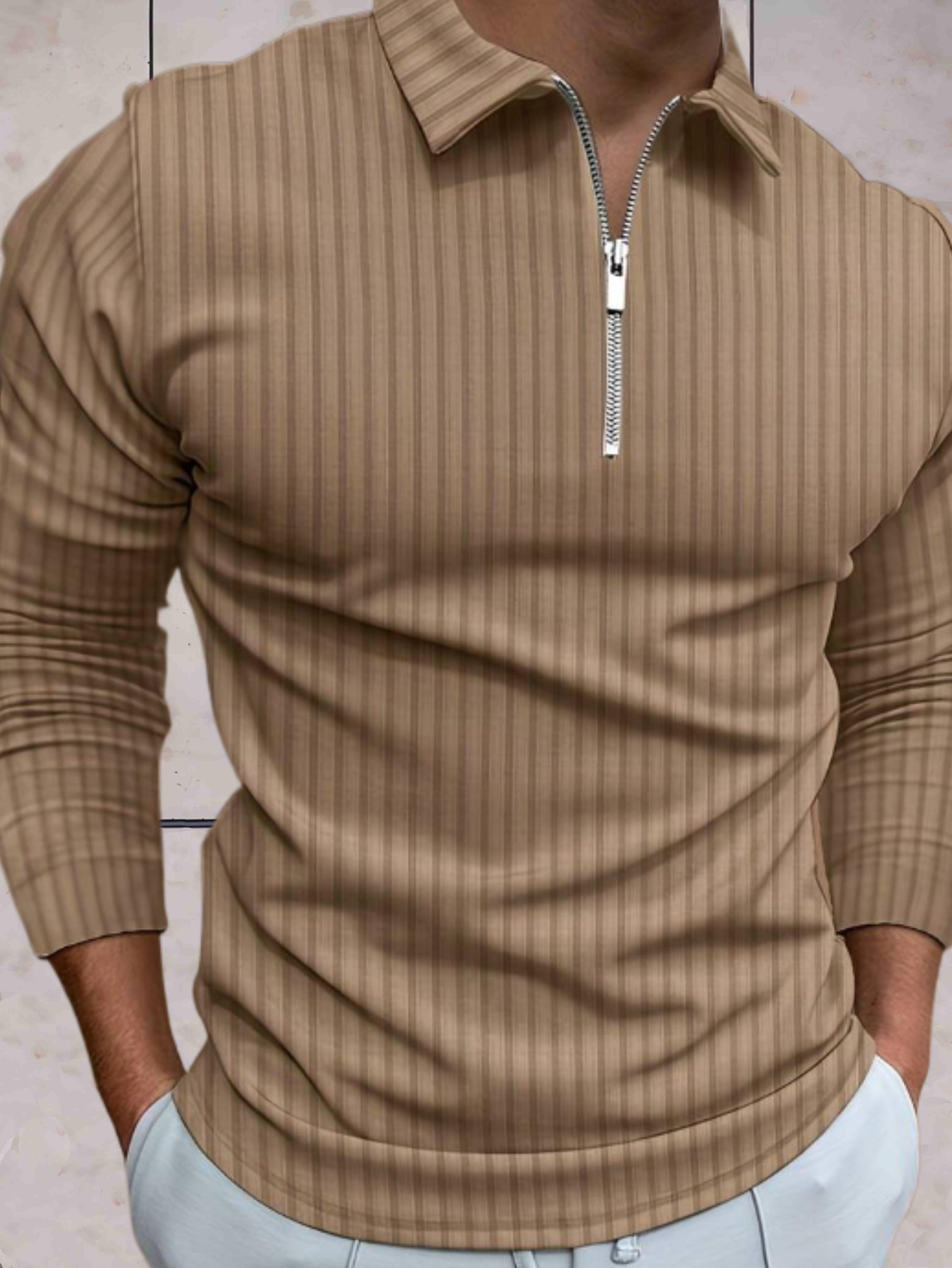 James | Winterlicher warmer Pullover mit Reißverschluss und Kragen, bequem in verschiedenen Farben