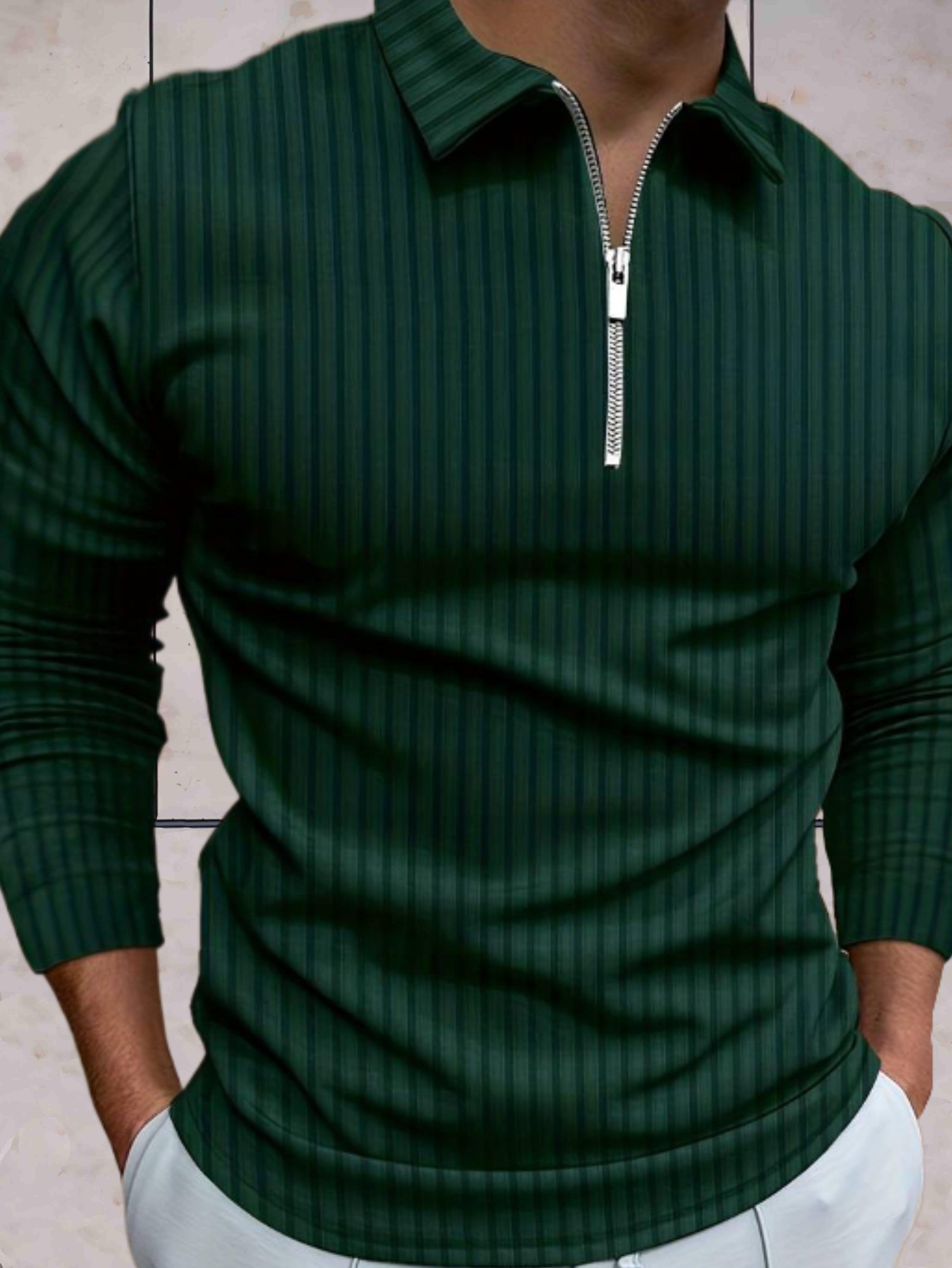 James | Winterlicher warmer Pullover mit Reißverschluss und Kragen, bequem in verschiedenen Farben