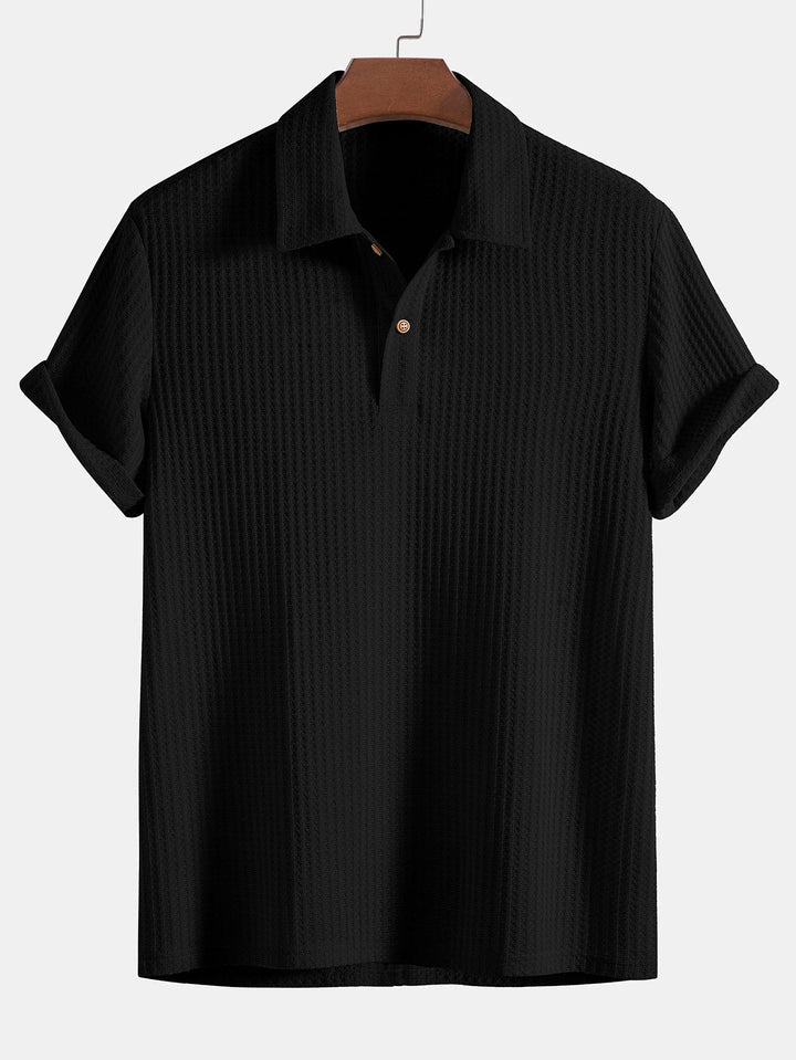 Poloshirt aus Waffelstrick | Chen