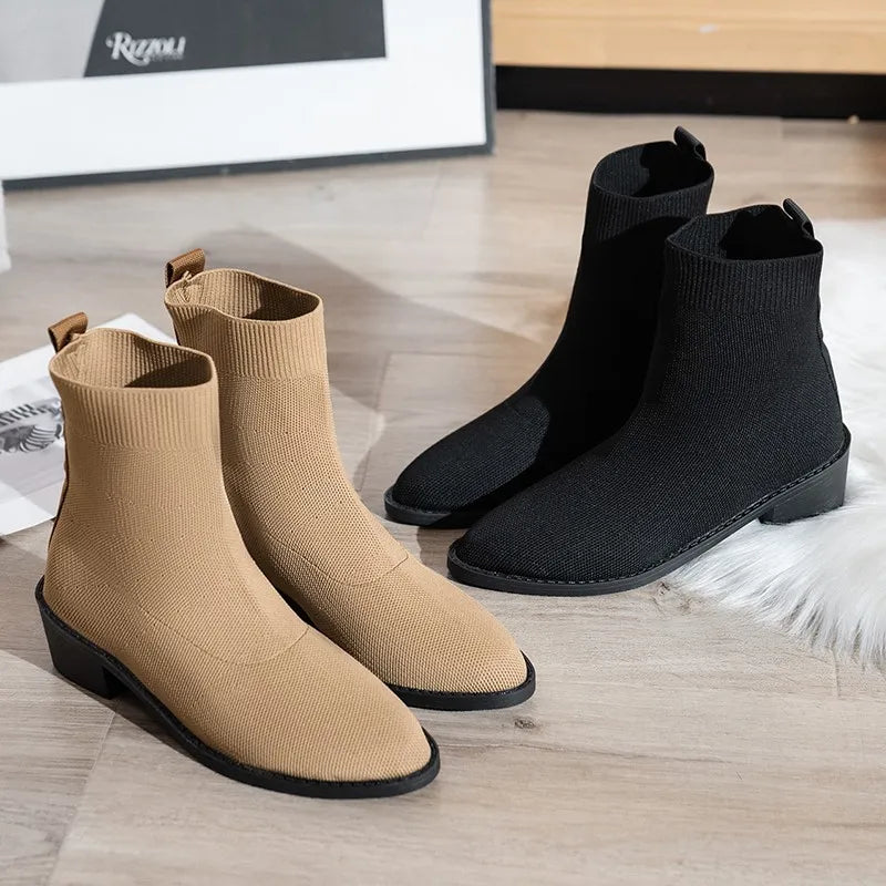 Samara - Stilvolle und Bequeme Klassische Herbststiefel für Damen