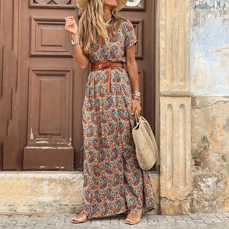 Maxi Ibiza Kleid Hippie Style