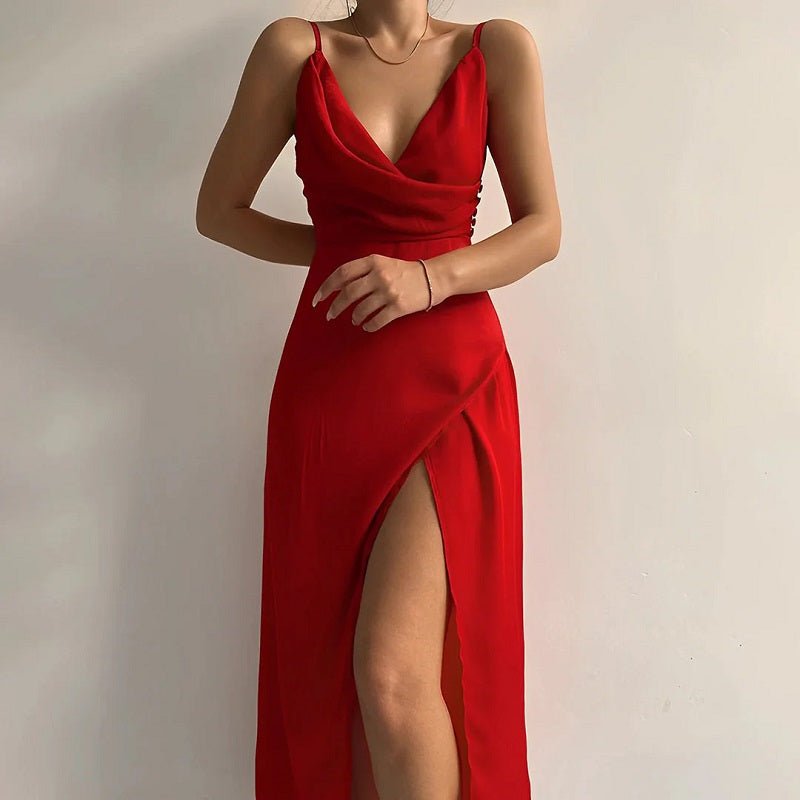 Sabrina - Elegantes langes Kleid