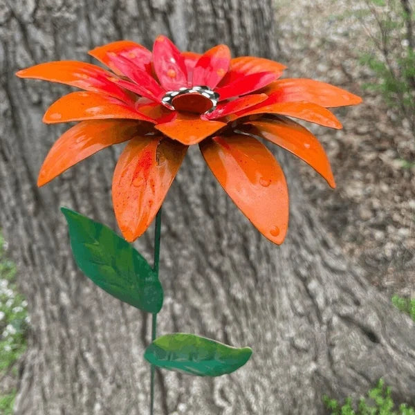 Unvergängliche Gartenblumenpfähle aus Metall