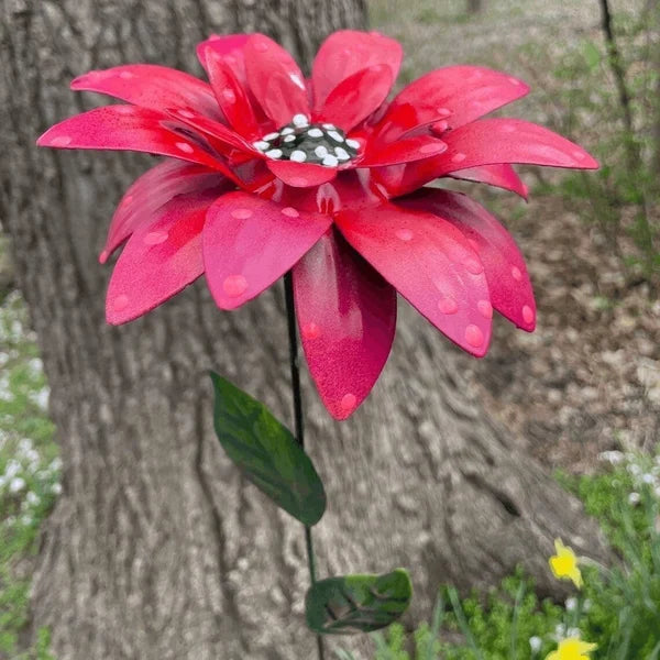 Unvergängliche Gartenblumenpfähle aus Metall