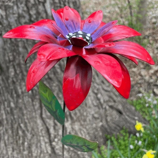 Unvergängliche Gartenblumenpfähle aus Metall