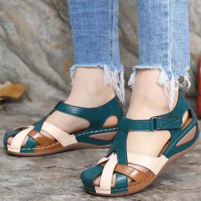 Agatha | Orthopädische Vintage-Sandalen