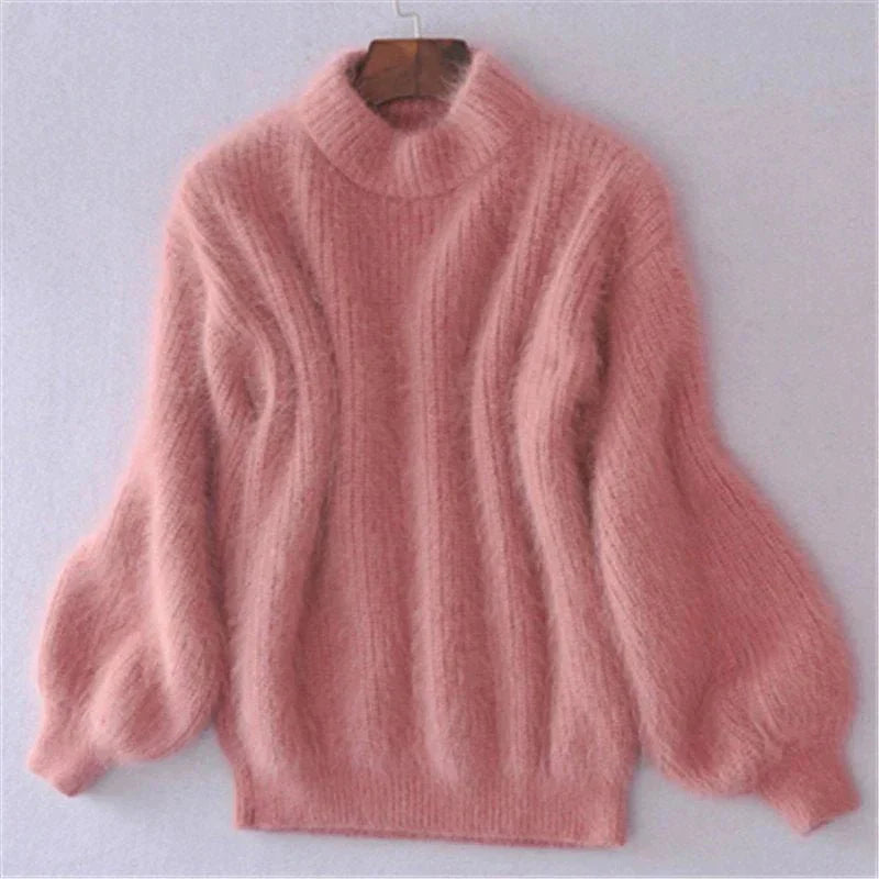 Serena | Flauschig Warmer Strickpullover