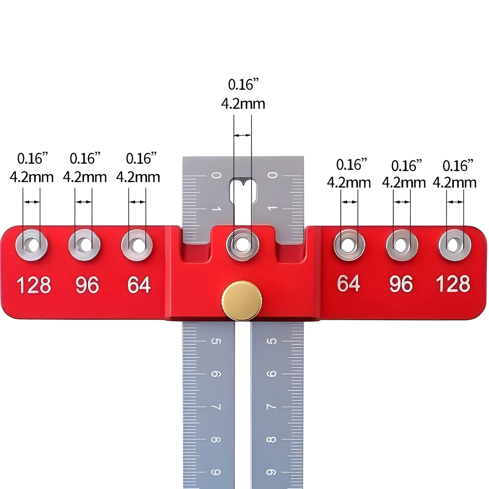 HoleMate ™ Locher für Schubladengriffe