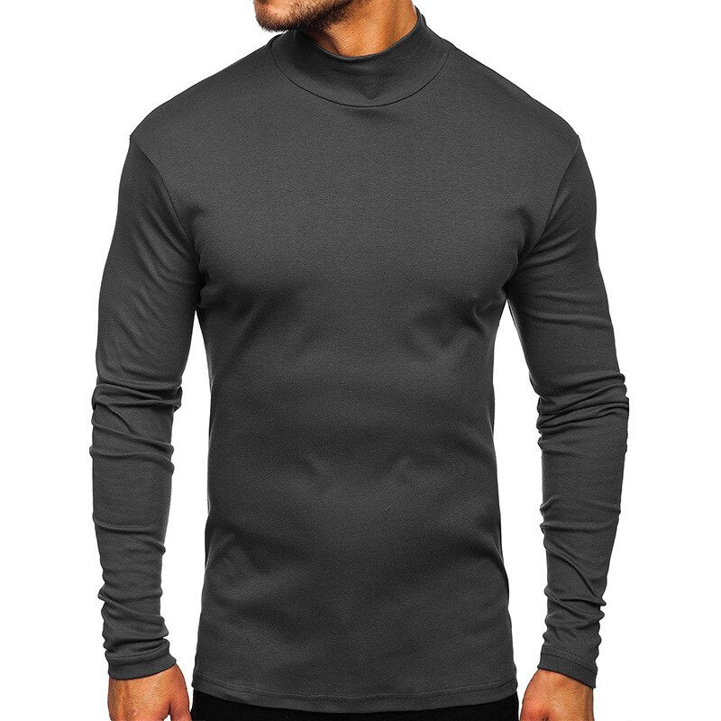 Sportlicher Rollkragenpullover für Männer