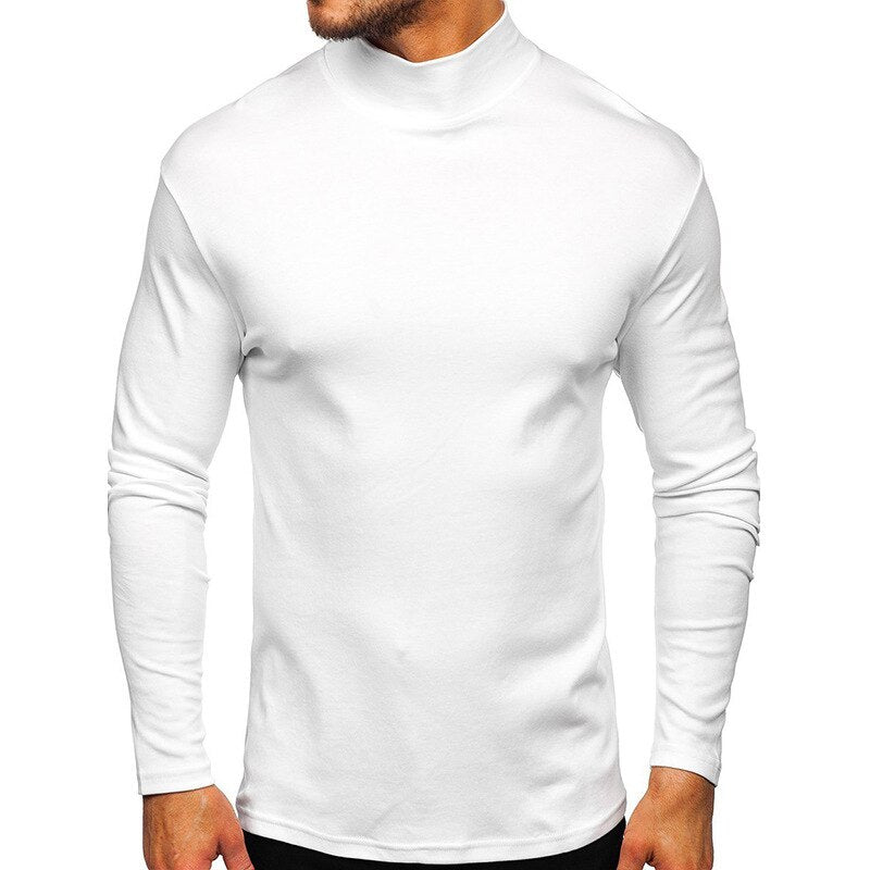 Sportlicher Rollkragenpullover für Männer