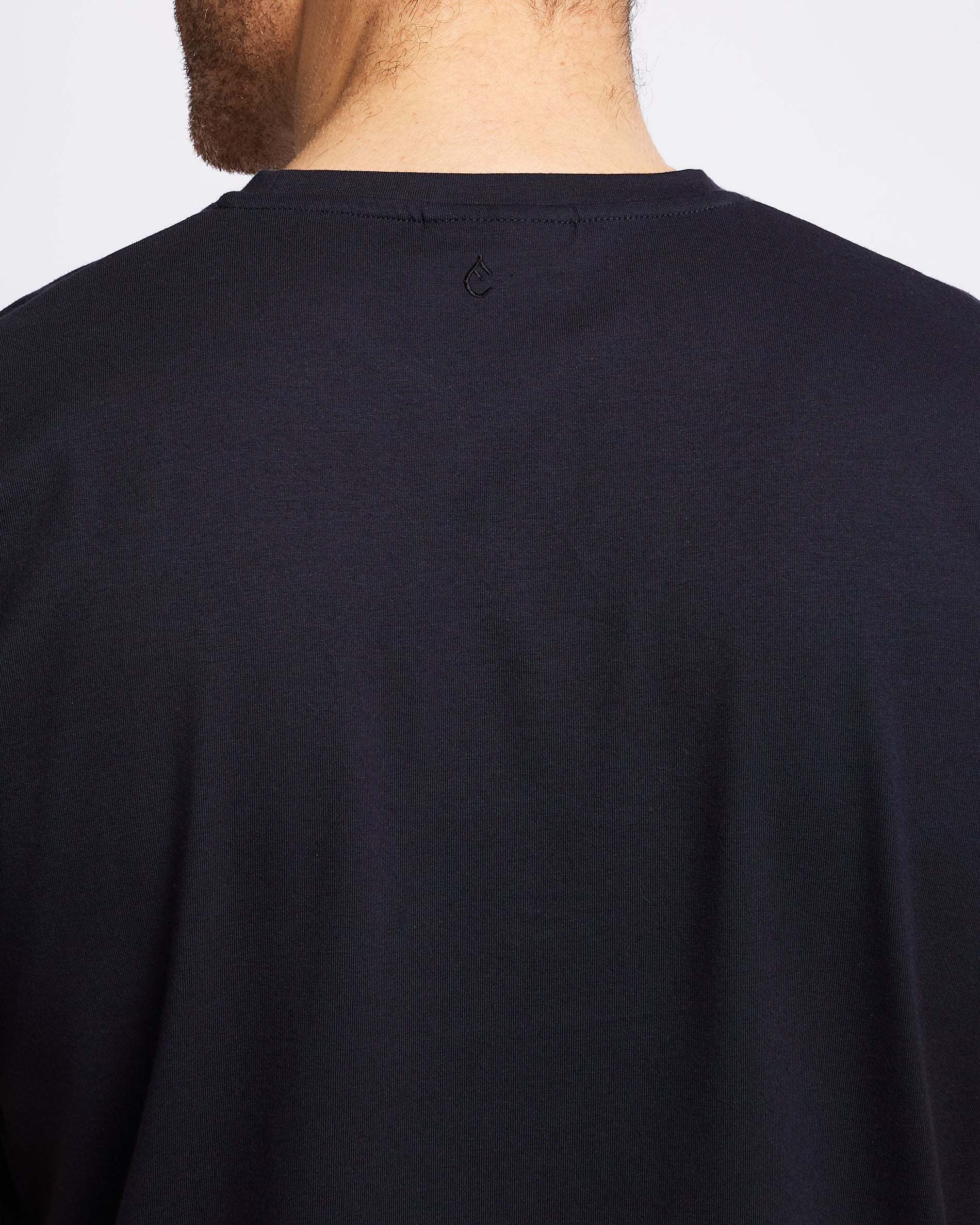 Zander | Halbarm-T-Shirt navy blau