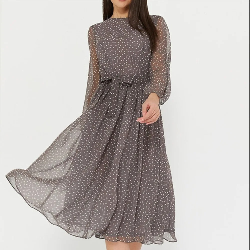 Marilyn - Polka Dot Kleid für Frauen